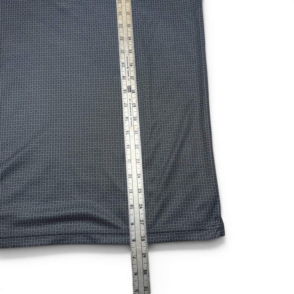 Black Clover Live Lucky 2 lot Mens Large Black White Geometric Golf Polo Shirt L - Picture 12 of 15